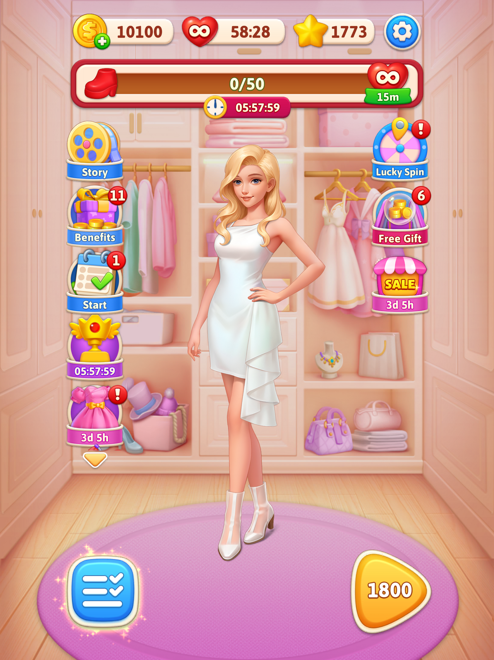 Fashion Match: Beauty Story screenshot 9