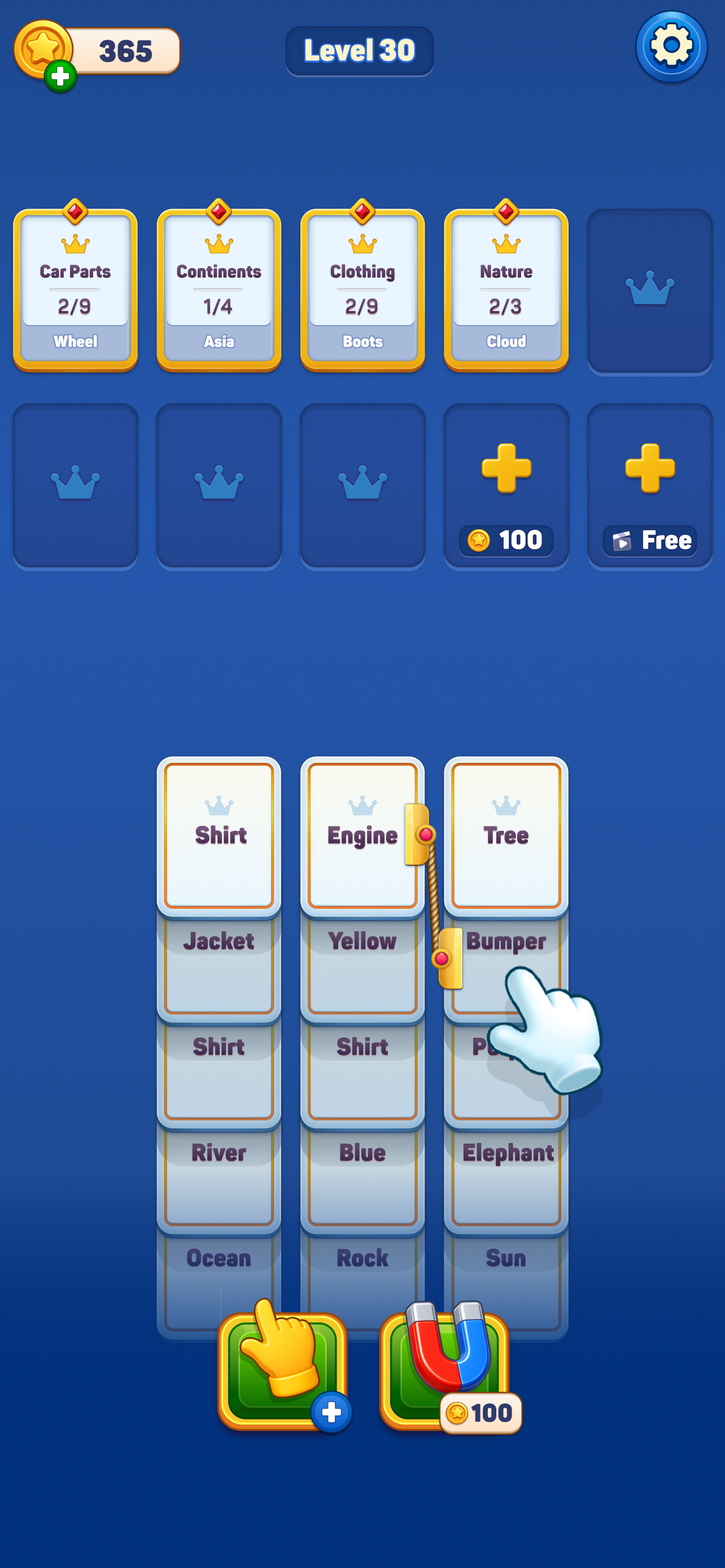Word Treasury Auto Sort Puzzle screenshot 3