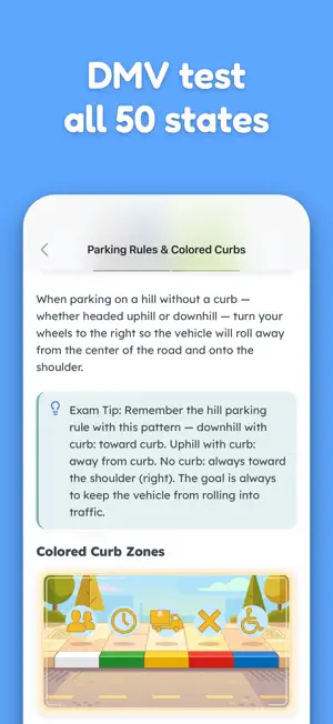 DMV Practice Test 2026・Permit screenshot 4