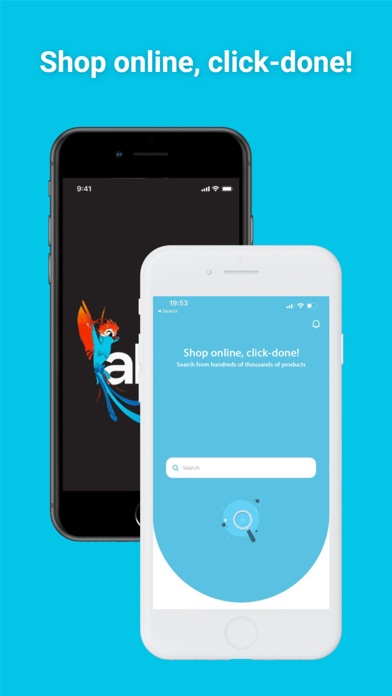 Screenshot 1 of Ably - One Click Shopping App