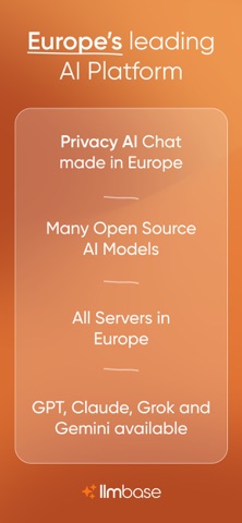 LLMBase: Secure AI from Europe Screenshot 5 of 5