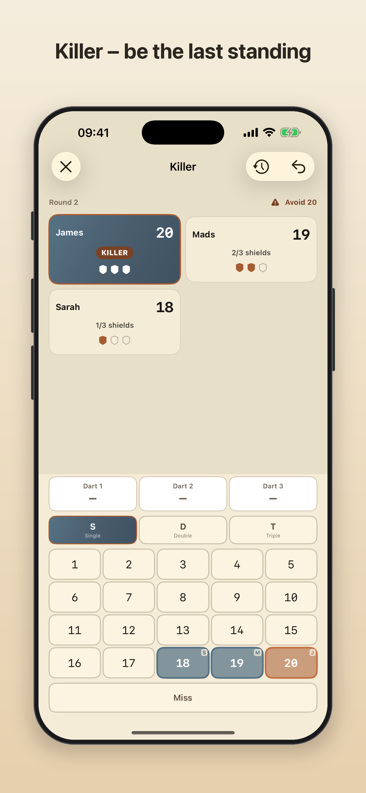 Dart games & counter