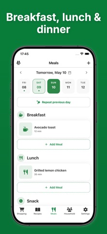 Meal Planner - Cookyno Screenshot 2 of 7
