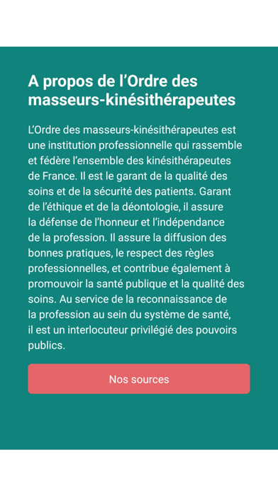 Mon appli Kiné Screenshot