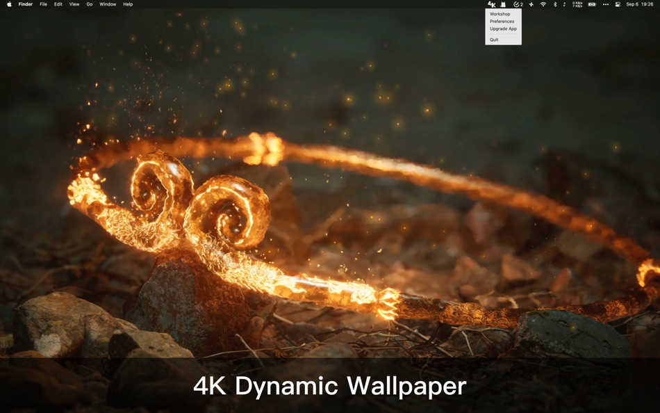 #1. 4K Dynamic Wallpaper (macOS) 由: Hao Wen
