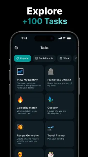 Capture d'écran de Super IA Chat: Chatbot Virtuel sur iPhone 6
