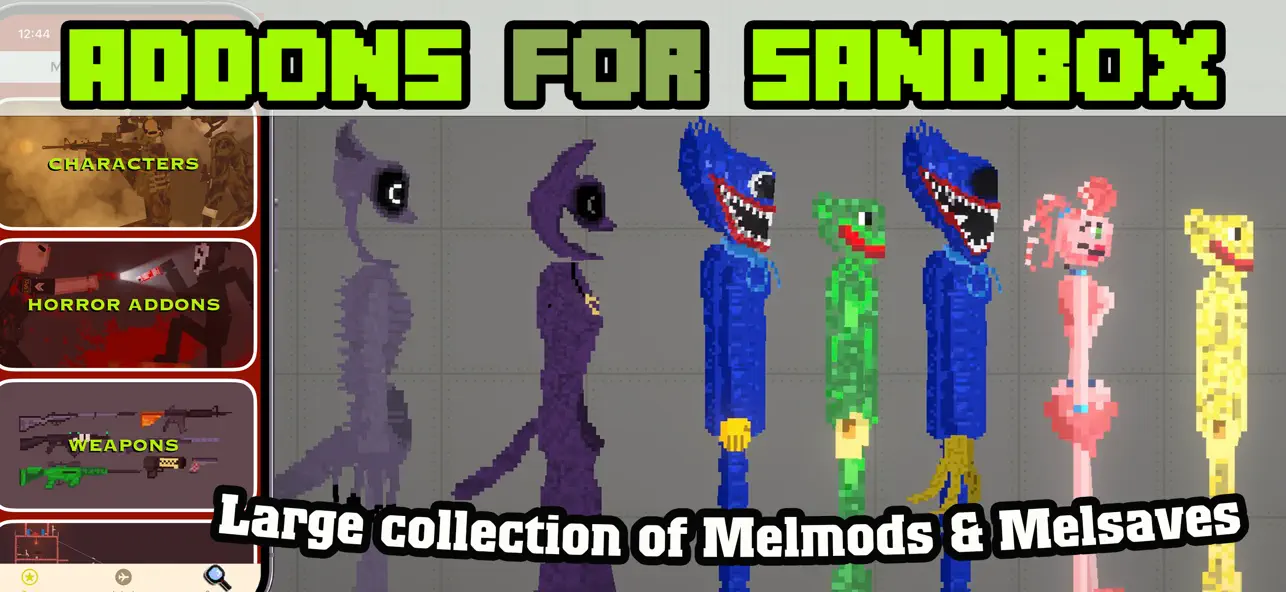 Screenshot #1 pour Best Addons for Sandbox Melmod