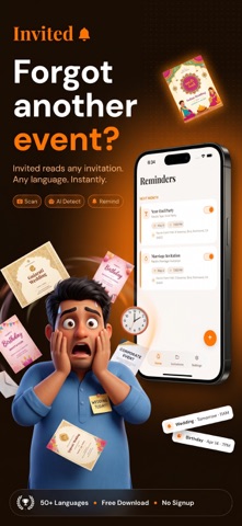 Invited - AI Event Reminder Screenshot 1 of 5