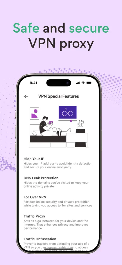 Capture d'écran 5 sur 5 de VPN 360: Fast Total VPN Proxy