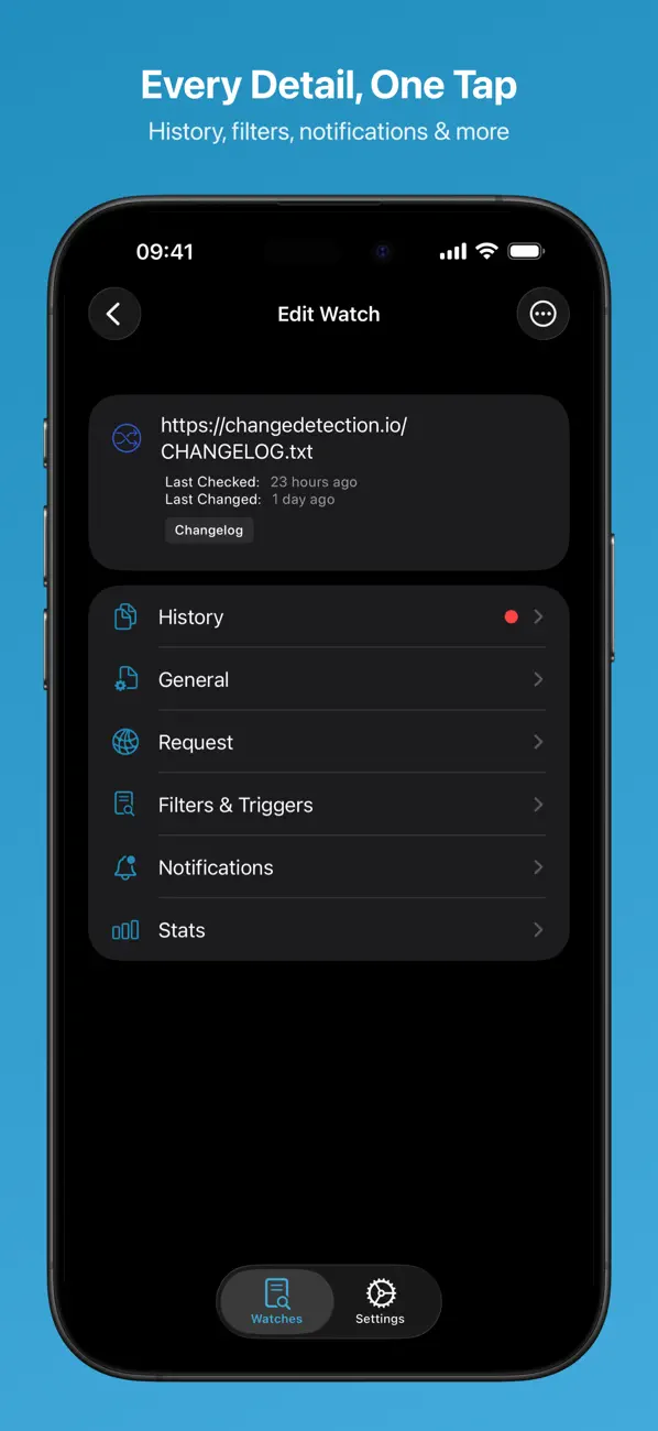 #5. ChangeWatcher (iOS) di: Paolo Leonardi