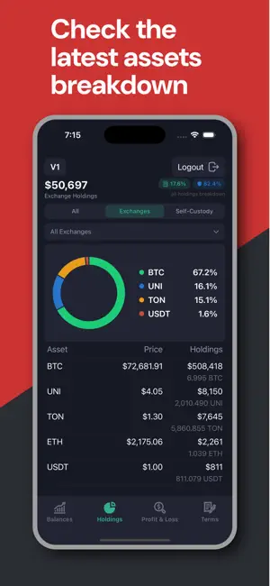 Warp Portfolio Tracker screenshot 1