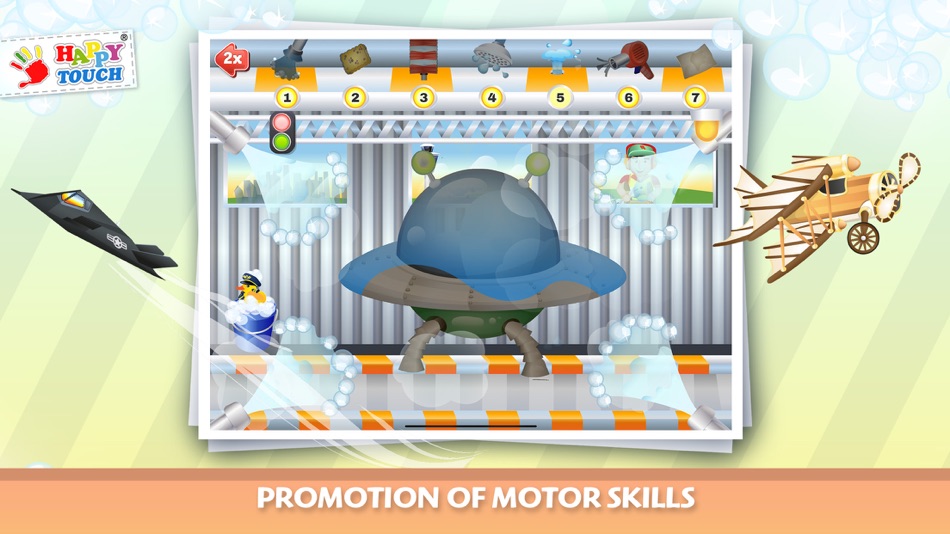 #4. Wings-Wash: A Fun Toddler Game (iOS) 由: concappt media