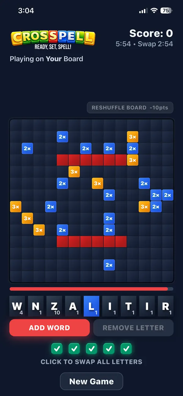 Screenshot #2 pour Crosspell