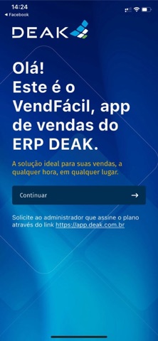 VendFácil Deak iPhone screenshot