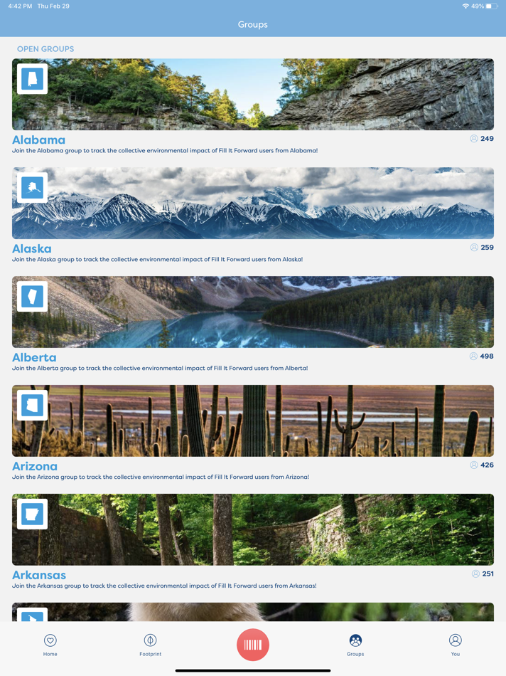 #5. Fill it Forward (iOS) 由: Green Menu Inc.