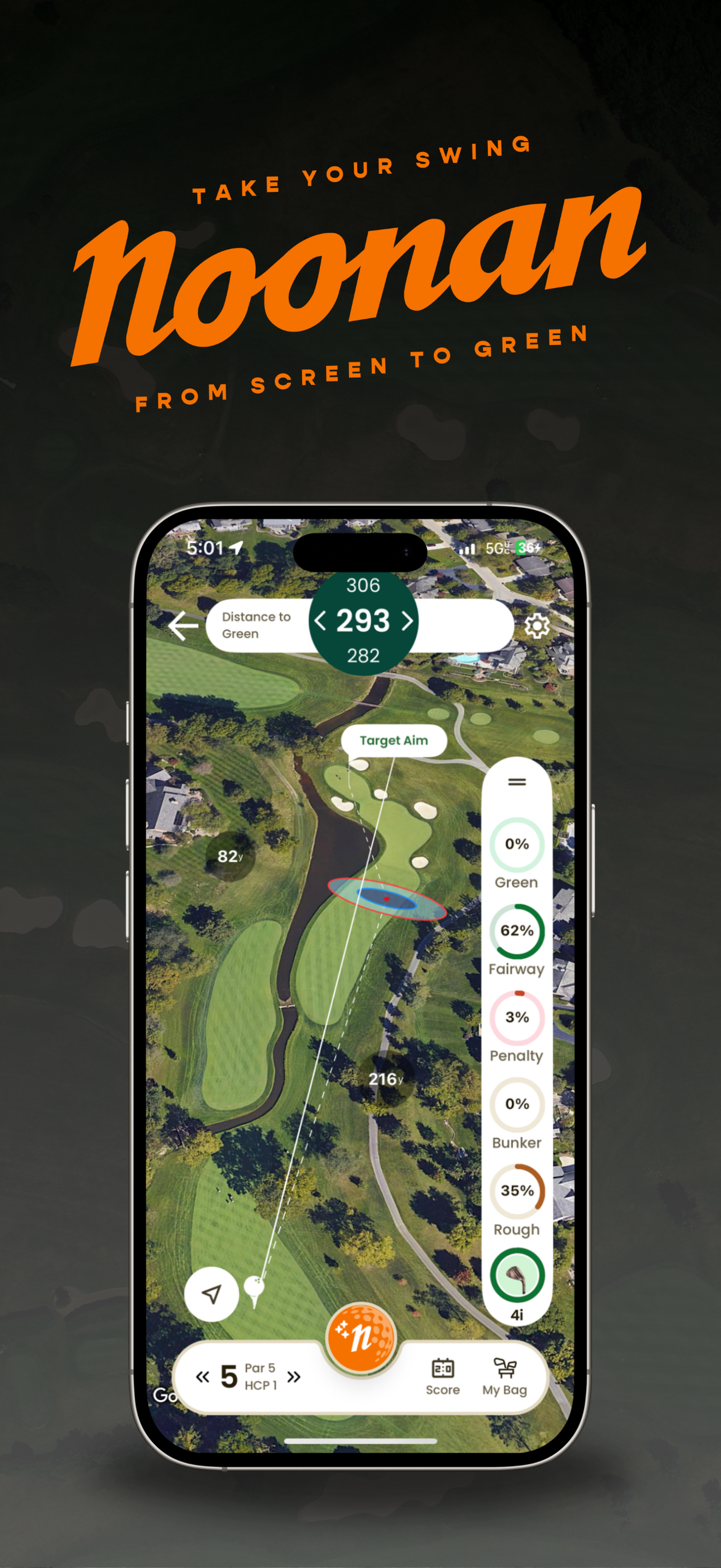 Noonan Caddie: Smart Golf GPS