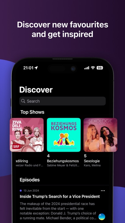 Podi: Your Podcast Summaries screenshot-3