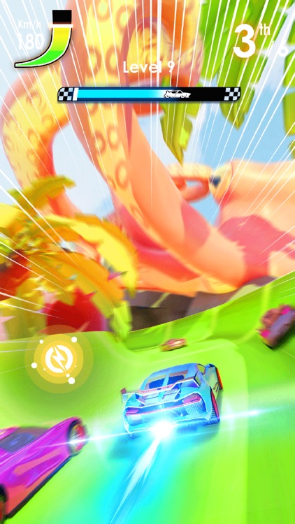 Neon Car 3D: Car Racing