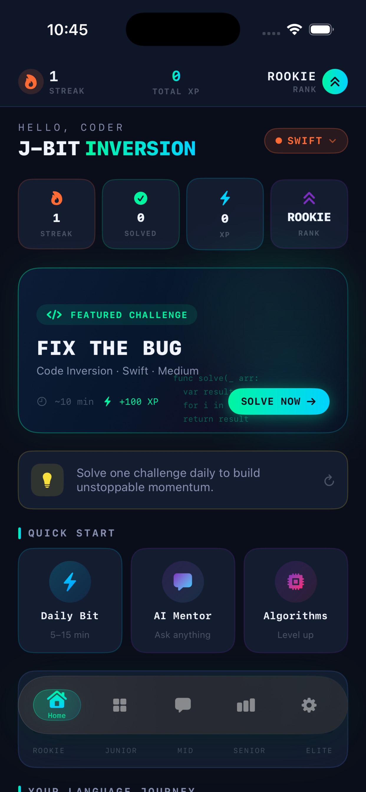 Screenshot 3 of J-Bit: Inversion