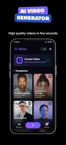 Videez : short video generator screenshot