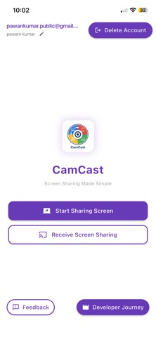 Camcast – Screen Sharing Screenshot 2 of 5