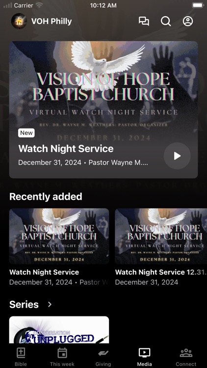 Vision of Hope Baptist Church