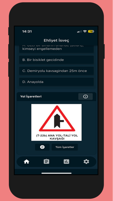 Ehliyet İsveç iPhone screenshot