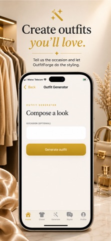 OutfitForge — AI Stylist screenshot