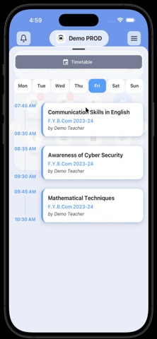 AcadVerse iPhone screenshot 1