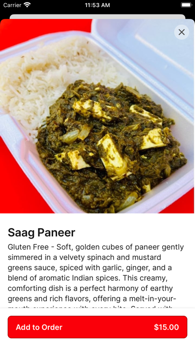 Spicee Bite To Go iPhone screenshot 3 - Food & Drink app