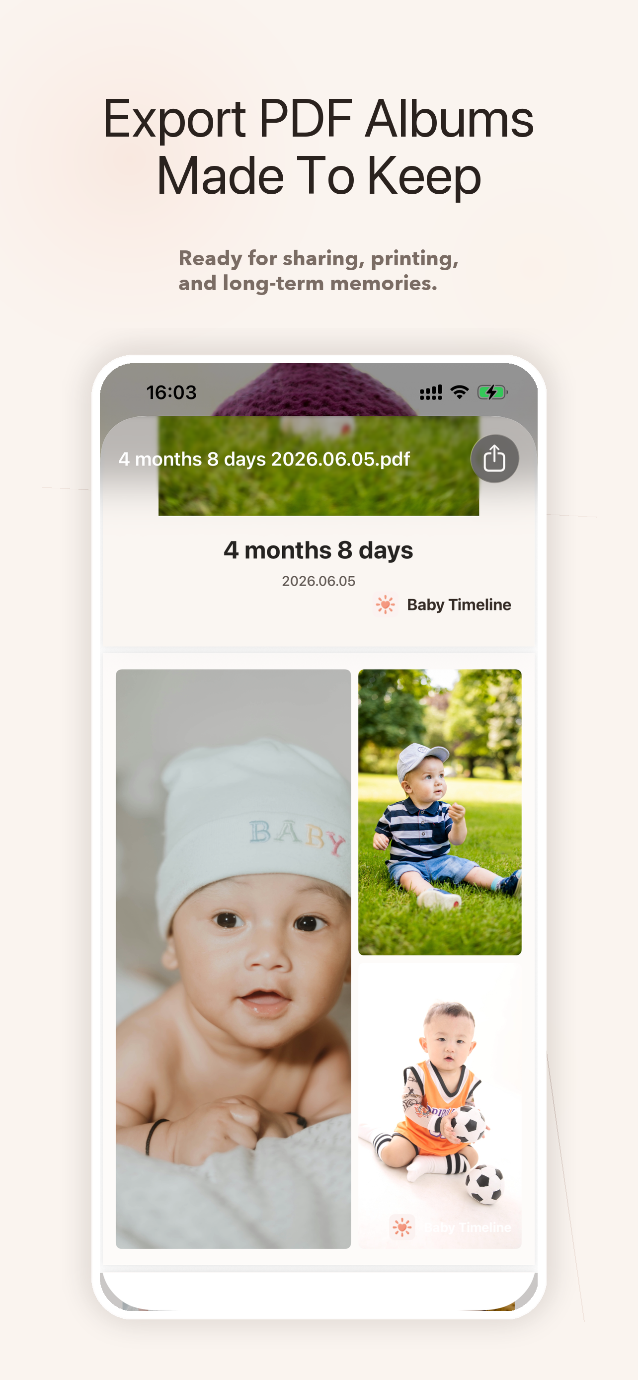 Growth Timeline - Family Album screenshot 4