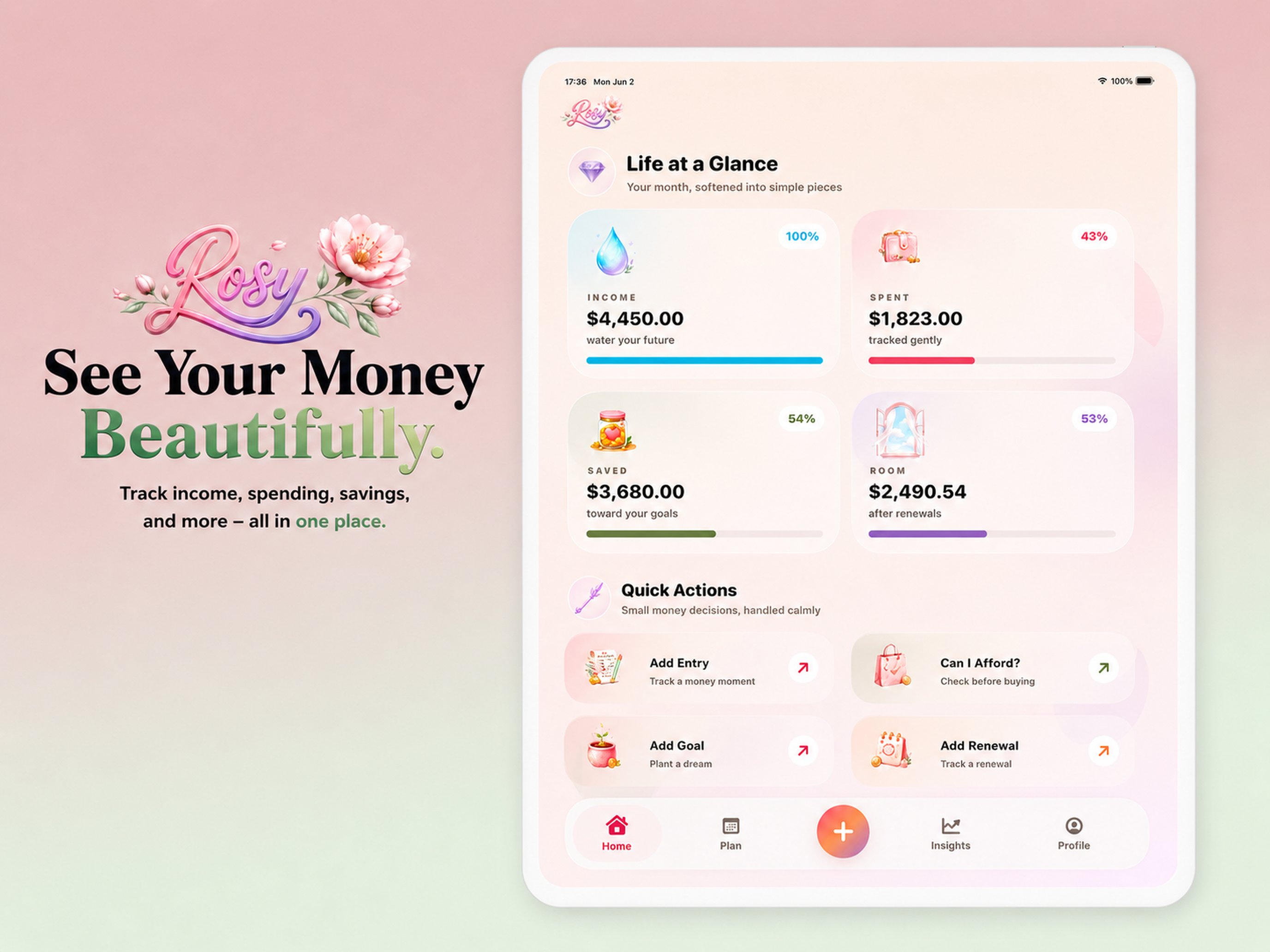 Rosy: Budget Planner screenshot 8