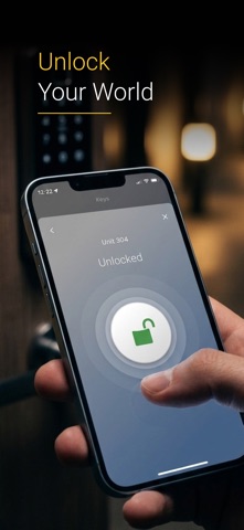 Luxer Access iPhone screenshot