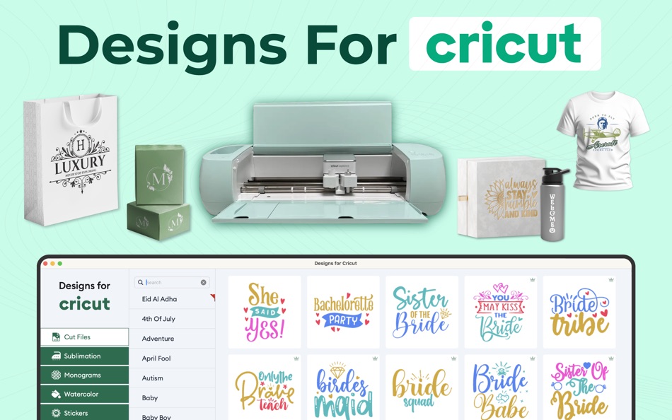 #1. Designs for Cricut Maker (macOS) 由: Samia Asif