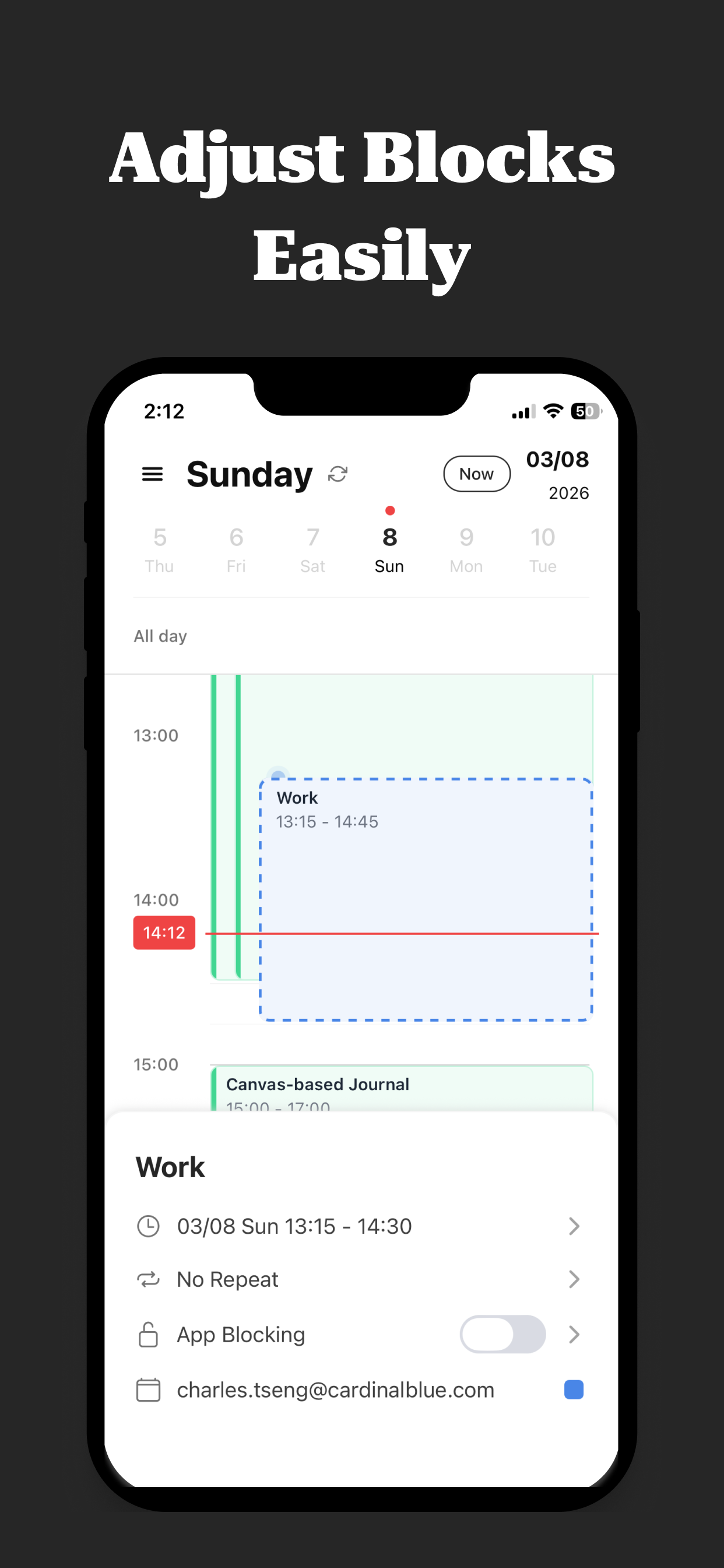 LifeBlocks: Daily Calendar screenshot 3