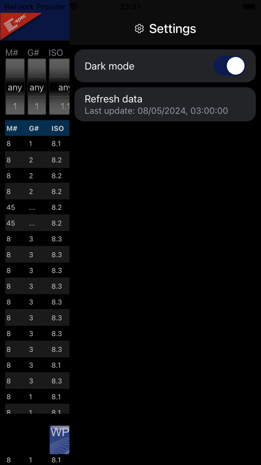 #7. Material Numbers (iOS) 由: C-spec