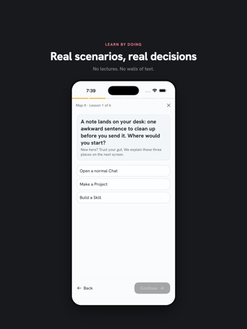 Unscary AI iPad screenshot