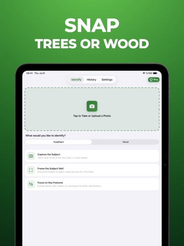 Tree Identifier - WoodBot iPad screenshot