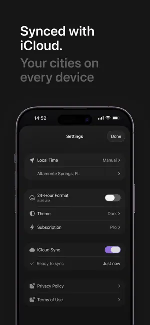 Zones - World Clock screenshot 4