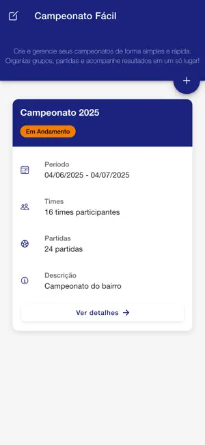 Campeonato fácil screenshot 2