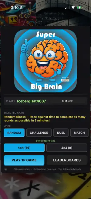 Super Big Brain screenshot 1