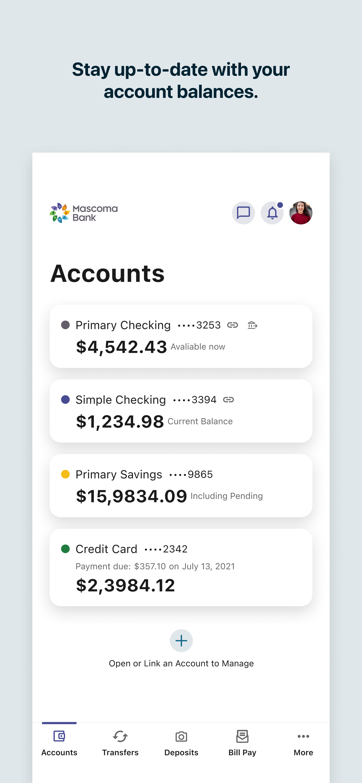 Mascoma Bank screenshot 2