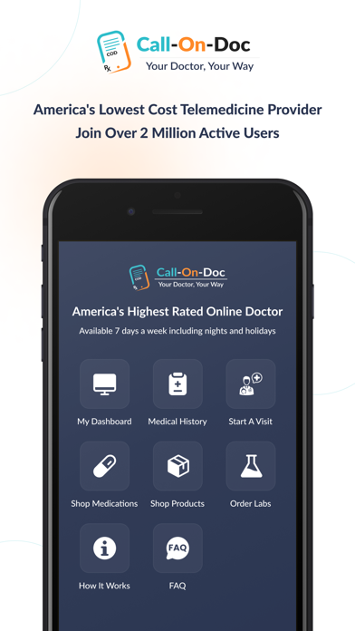 CallonDoc Screenshot 1 - AppWisp.com CallonDoc Screenshot 1 - AppWisp.com
