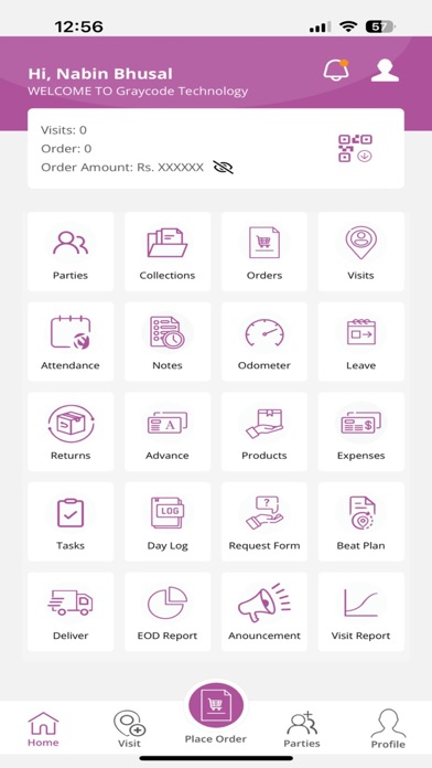 FINMAX Sales App Screenshot
