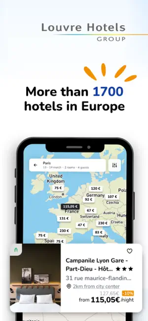 Louvre Hotels Group screenshot 1