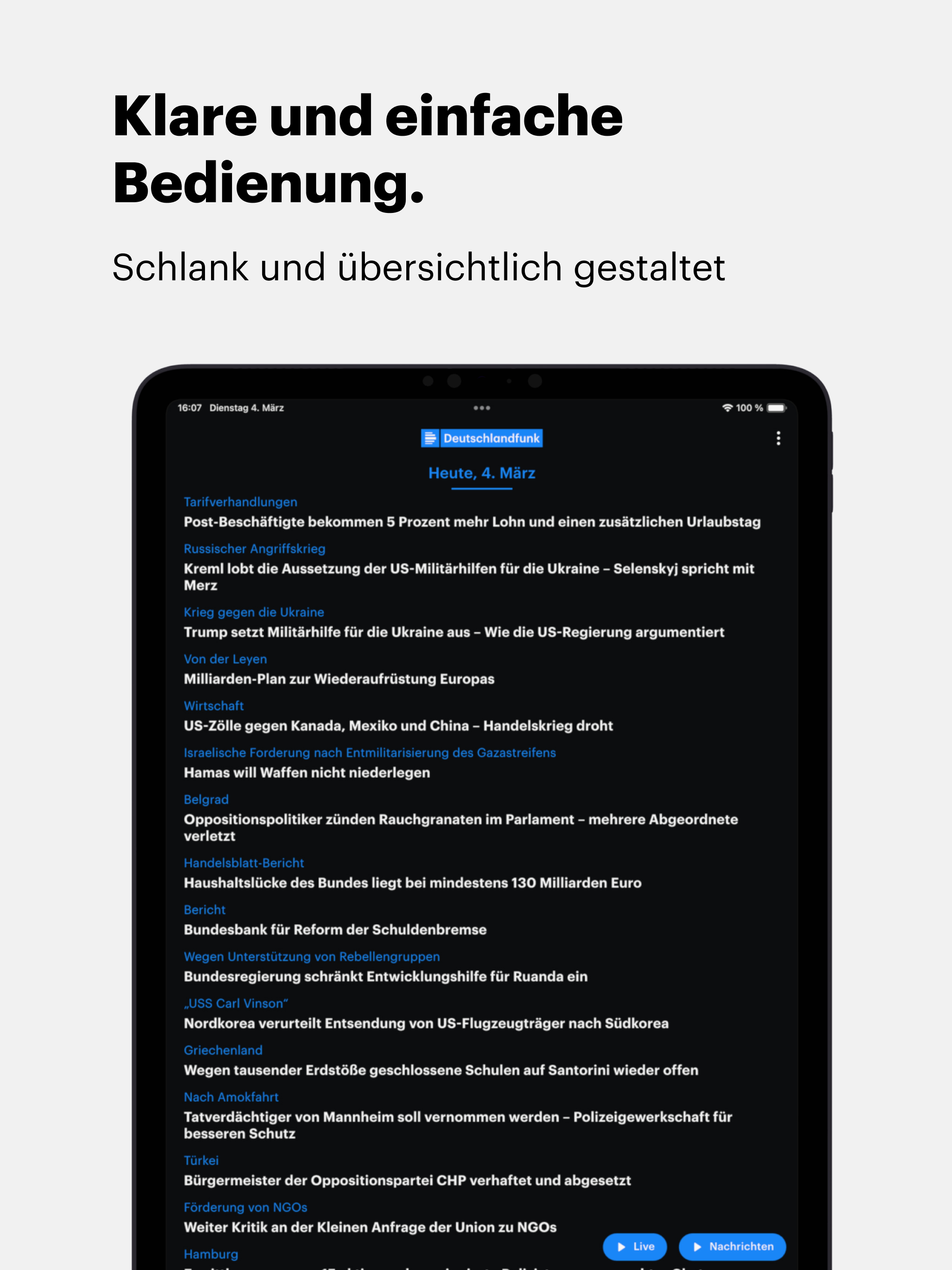 Dlf – Die Nachrichten