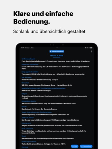 Dlf – Die Nachrichten iPad screenshot 3