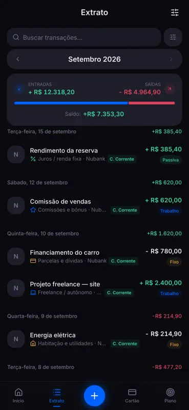 SemContas - Plano Financeiro screenshot 4 of 5