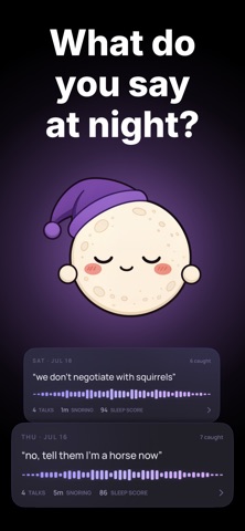 Remmy - Sleep Talk Recorder iPhone screenshot