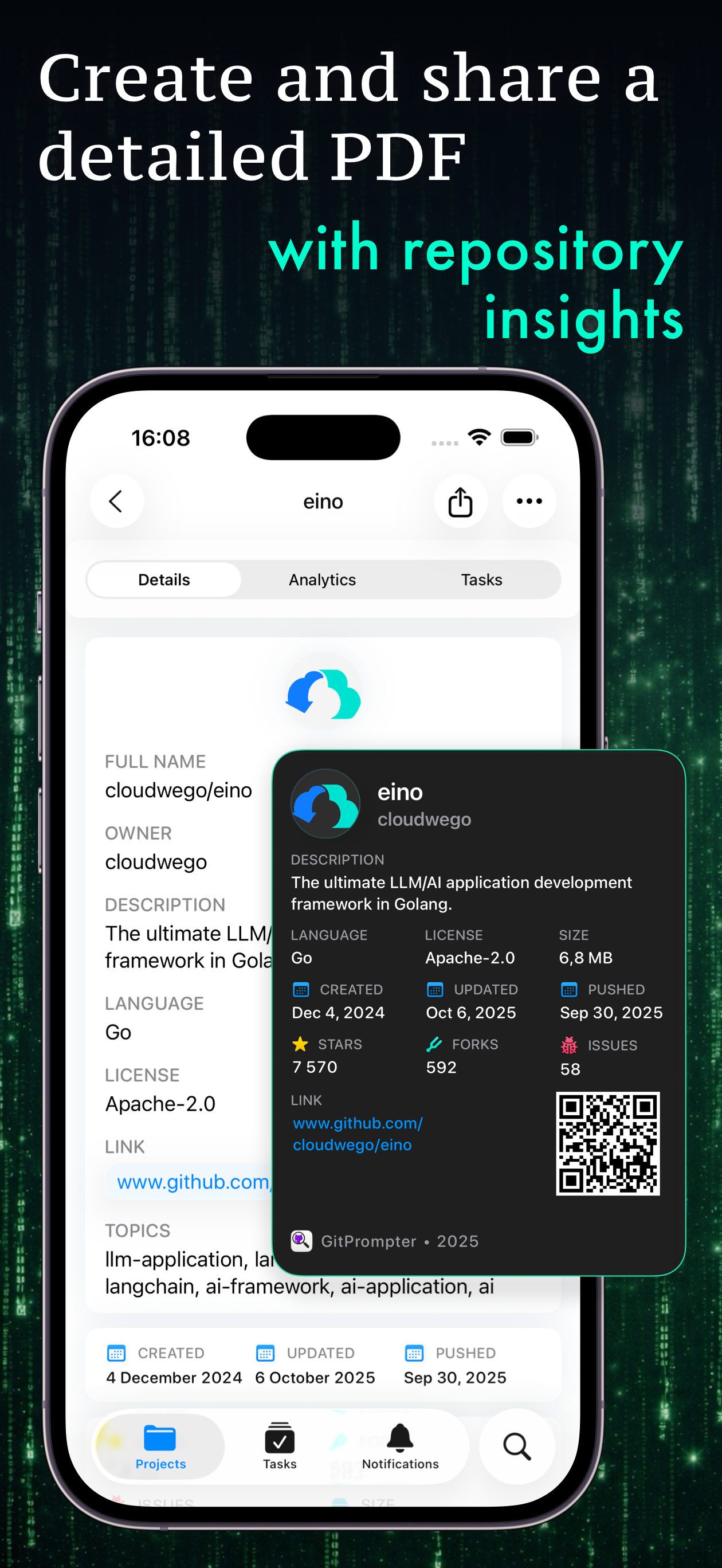 GitPrompter: Trending Repos